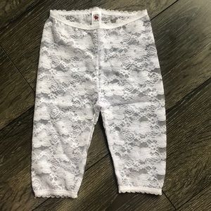 Lace pants
